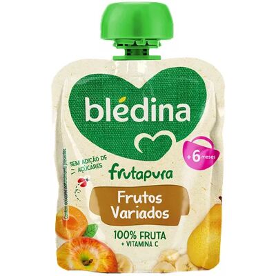 Blédina Frutapura Sachet Assorted Fruits - Baby Food Snack Blédina Frutapura Sachet Assorted Fruits - Baby Food Snack