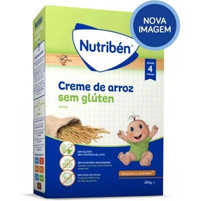 Nutribén Cream of rice porridge gluten free 250g Nutribén Cream of rice porridge gluten free 250g