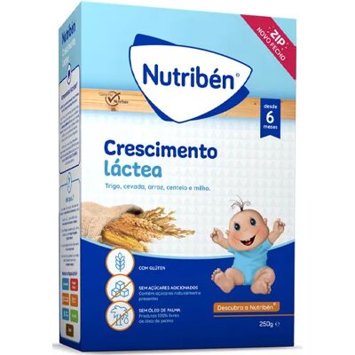 Nutribén Baby food Growth with milk 250 g Nutribén Baby food Growth with milk 250 g