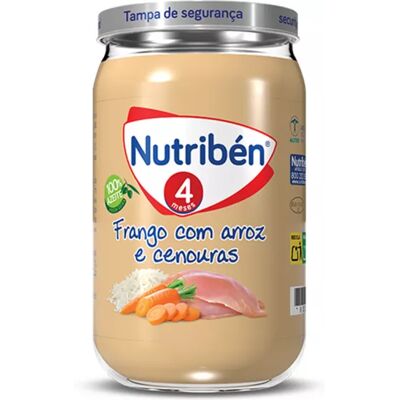 Nutribén Baby Food Chicken Rice Carrots - Baby Food Nutribén Baby Food Chicken Rice Carrots - Baby Food