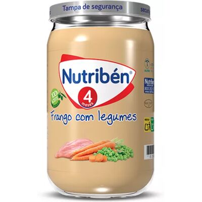 Nutriben Pot 4 Mois Chicken & Veggies - Baby Food Nutriben Pot 4 Mois Chicken & Veggies - Baby Food