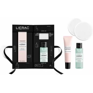 Lierac Hydragenist Eye Care Set 15ml + Cleansing Water 15ml + 2 Reusable Cotton Pads