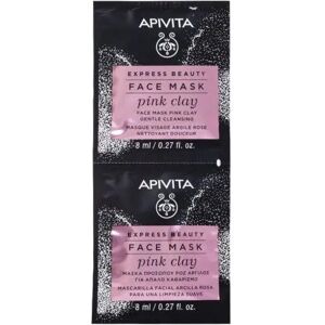 Apivita Express Beauty Gentle Cleansing Face Mask pink clay (2 x 8 ml) Apivita Express Beauty Gentle Cleansing Face Mask pink clay (2 x 8 ml)