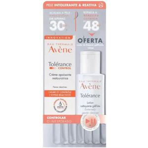 Avène AVENE TOLERANCE CONTROL SOOTHING REPAIRING CREAM 40ML WITH OFFER OF GELLED CLEANING LOCA 100ml Avène AVENE TOLERANCE CONTROL SOOTHING REPAIRING CREAM 40ML WITH OFFER OF GELLED CLEANING LOCA 100ml