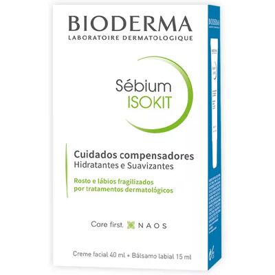 Bioderma Sebium Isokit - Facial Care Kit for Oily, Dry & Irritated Skin Bioderma Sebium Isokit - Facial Care Kit for Oily, Dry & Irritated Skin