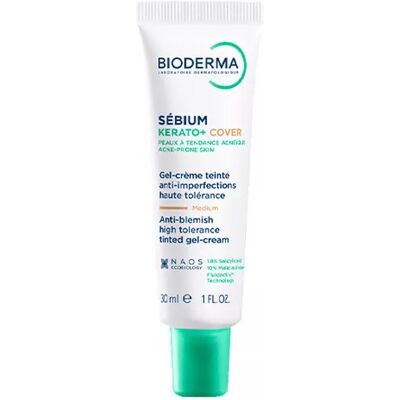 Bioderma Sébium Kerato+ Cover (Medium Shade) Gel-Cream 30ml Bioderma Sébium Kerato+ Cover (Medium Shade) Gel-Cream 30ml