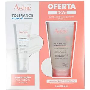 Avène Tolerance Hydra-10 Hydrating Fluid 40ml + Make-up Removing Micellar Gel 100ml + LastObject Make-up Removing Disc