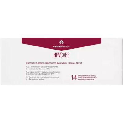 Cantabria HPV Care x14 Vaginal Eggs - HPV Prevention & Treatment Cantabria HPV Care x14 Vaginal Eggs - HPV Prevention & Treatment