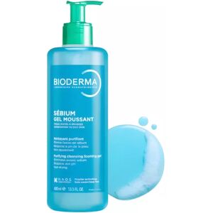 Bioderma Sébium Gel Moussant Cleansing Foaming Gel 400ml Bioderma Sébium Gel Moussant Cleansing Foaming Gel 400ml