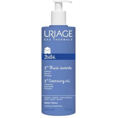 Uriage Bebe 1st Cleansing Oil - 500ml - Baby Skin Care Uriage Bebe 1st Cleansing Oil - 500ml - Baby Skin Care