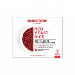 Gold Nutrition Cl Red Yeast Rice Capsules X 60