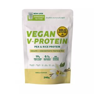 Gold Nutrition V-Protein Pea  amp; Rice Protein Vanilla 720g
