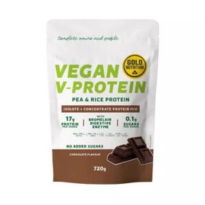 Gold Nutrition Vegan V-Protein Chocolate 720gr