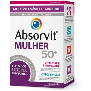 ABSORVIT WOMAN 50+ TABLETS X30