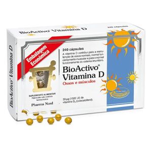 Pharma Nord Bioactivo Vitamin D Soft Capsules 240 Units Economy Package