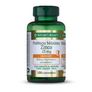 Nature´s Bounty Nature #39;s Bounty Maximum Potency Zinc 25mg 100 Tablets