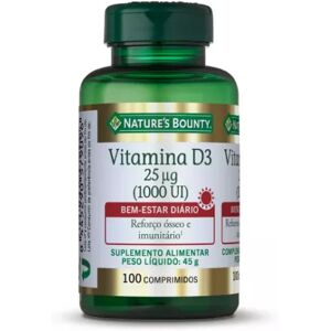 Nature´s Bounty Nature #39;s Bounty Vitamin D3 25ug (1000IU) x100 Tablets