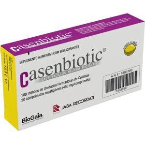 CasenBiotic Chewable Tablets Lemon 30 Units