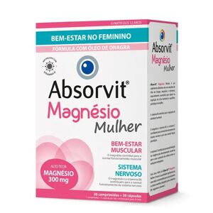 Absorvit Magnesium Woman x30 Tablets + x30 Capsules