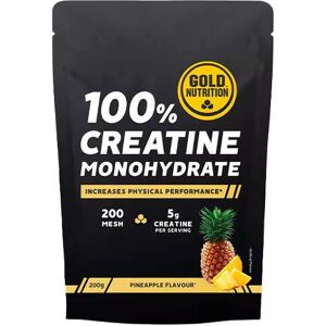 Gold Nutrition 100% Creatine Monohydrate Pineapple 200g