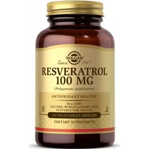 Solgar Resveratrol 100mg 60 Capsules