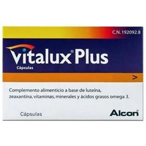 Alcon Vitalux Plus Capsules 10mg Lutein x84 Alcon Vitalux Plus Capsules 10mg Lutein x84