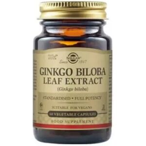 Solgar Ginkgo Biloba Extract x60 Capsules Solgar Ginkgo Biloba Extract x60 Capsules