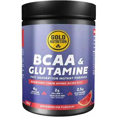 Gold Nutrition BCAA Glutamine Powder Watermelon - BCAA Powder Gold Nutrition BCAA Glutamine Powder Watermelon - BCAA Powder