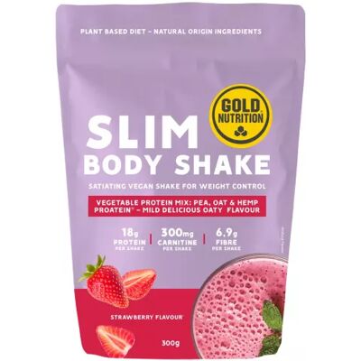 Gold Nutrition Strawberry Slim Body Shake - Shake Gold Nutrition Strawberry Slim Body Shake - Shake