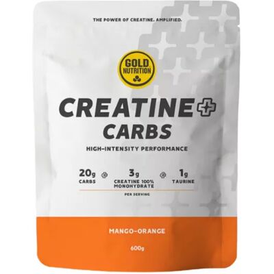 Gold Nutrition Creatine Carbs Mango-Orange 600g Gold Nutrition Creatine Carbs Mango-Orange 600g