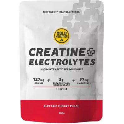 Gold Nutrition Creatine Electrolytes Cherry 200g Gold Nutrition Creatine Electrolytes Cherry 200g
