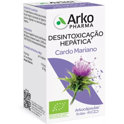Arkopharma Arkocapsules Cardo Mariano 45 capsules - Dietary Supplement Arkopharma Arkocapsules Cardo Mariano 45 capsules - Dietary Supplement