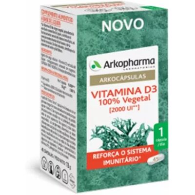 Arkopharma Vitamin D3 45 Capsules - Vitamins and Supplements Arkopharma Vitamin D3 45 Capsules - Vitamins and Supplements
