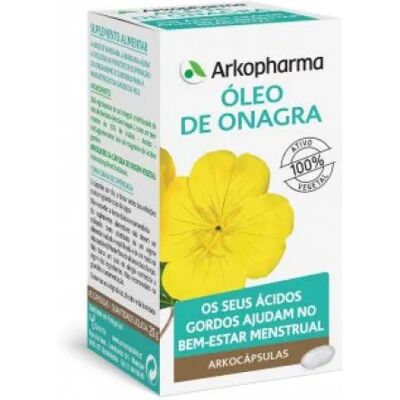 Arkopharma Arkocápsulas Evening Primrose Oil Capsules - Dietary Supplement Arkopharma Arkocápsulas Evening Primrose Oil Capsules - Dietary Supplement