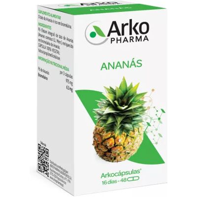 Arkopharma Pineapple Arkocapsules - Weight Loss - 48 Capsules Arkopharma Pineapple Arkocapsules - Weight Loss - 48 Capsules