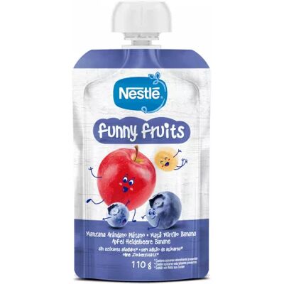 Nestlé Funny Fuits Apple, Blueberry and Banana 110g Nestlé Funny Fuits Apple, Blueberry and Banana 110g