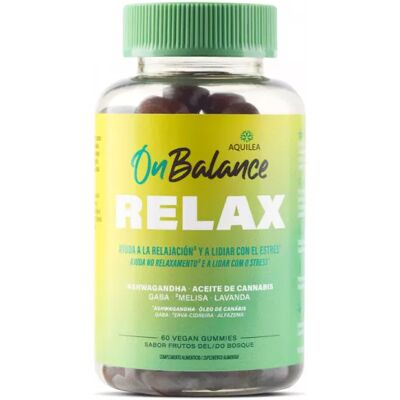 Aquilea OnBalance Relax Gummies - Stress Management - 60 units Aquilea OnBalance Relax Gummies - Stress Management - 60 units