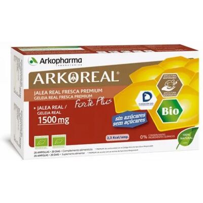 Arkopharma Arkoreal Royal Jelly 1500mg - Royal Jelly Supplement Arkopharma Arkoreal Royal Jelly 1500mg - Royal Jelly Supplement