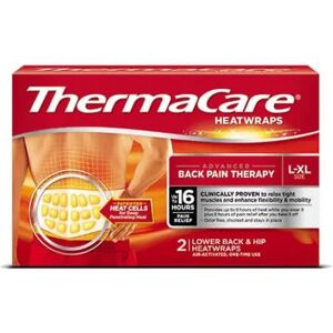 Thermacare Thermal Strips for Hip and Lumbar Pain 2 Units