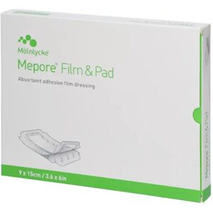 Molnlycke Mepore Film and Pad Transparent Dressing 9x15cm 5 Units