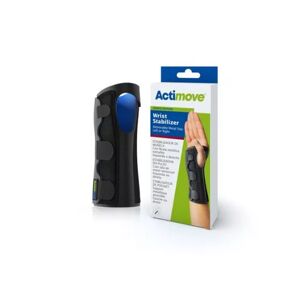 Actimove Wrist Stabilizer With Removable Metal Splint Color Black Size L / XL