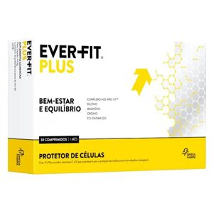 Uriach EVER FIT PLUS COMP ANTIOXIDANTE X30 COMPS ASCORBICO (ACIDO) (VITAMINA C) TOCOFEROL (VITAMINA E) SELENIO ZINCO MAGNESIO LUTEINA BETACAROTENO (VITAMINA A) COENZIMA Q10 CROMIO