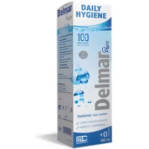 Delmar Pure Isotonic Water Nasal Spray +0m 120ml Delmar Pure Isotonic Water Nasal Spray +0m 120ml