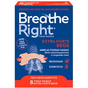 Breathe Right Extra Strong Beige x8 Nasal Strips Breathe Right Extra Strong Beige x8 Nasal Strips