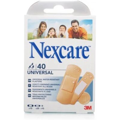 Nexcare Universal Plasters - First Aid - 40 Pack Nexcare Universal Plasters - First Aid - 40 Pack