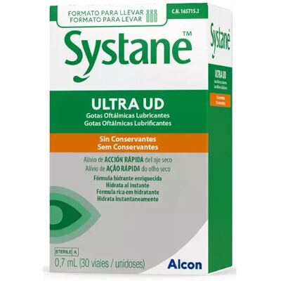 Alcon - Systane Ultra Ud - 0.7ml x30 - Ophthalmic lubricant Alcon - Systane Ultra Ud - 0.7ml x30 - Ophthalmic lubricant