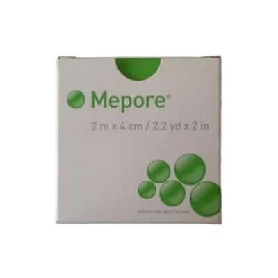 Mepore Adhesive Bandage - Self-Adhesive, 2m x 4cm, Wound Cover Mepore Adhesive Bandage - Self-Adhesive, 2m x 4cm, Wound Cover