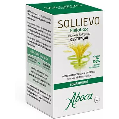 Aboca Sollievo Fisiolax - Natural Constipation Relief - Laxative Tablets Aboca Sollievo Fisiolax - Natural Constipation Relief - Laxative Tablets
