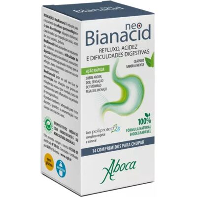 Aboca NeoBianacid - Reflux, Digestive Difficulties - 14 Tablets Aboca NeoBianacid - Reflux, Digestive Difficulties - 14 Tablets