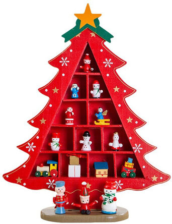 Benzbag Christmas Decoration Diy Christmas Tree In 2 Colours - Red   Wowcher